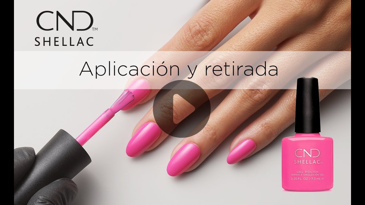 CND Shellac-Aplicación y retirada