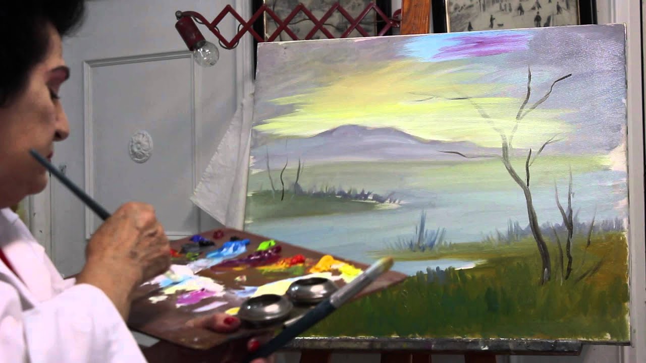 28. Dibujo y Pintura. Paisaje al óleo 1 de 3