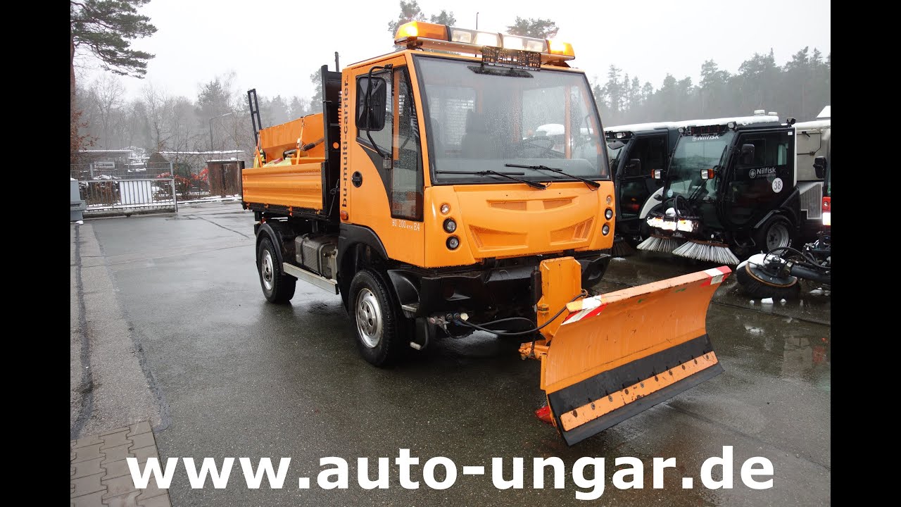 BU 200 BSI Veicoli 4x4 Winterdienst Schild & Streuer Kommunalfahrzeug Multicar www.auto-ungar.de