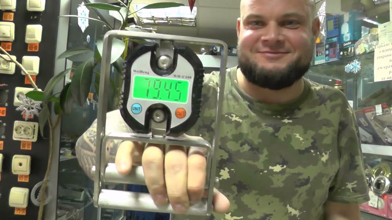 Антон впервые замеряет статику на аппарате