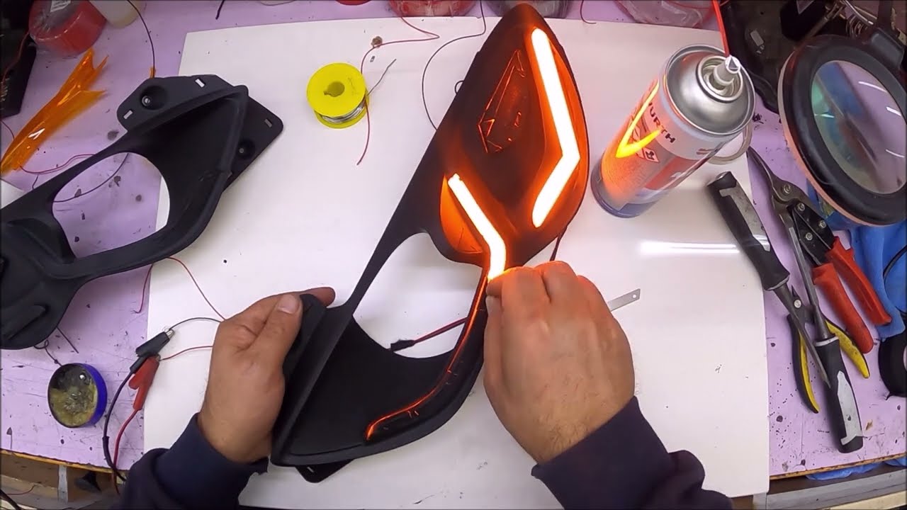 İnfiniti FX35 // lazer led projektör  montaj