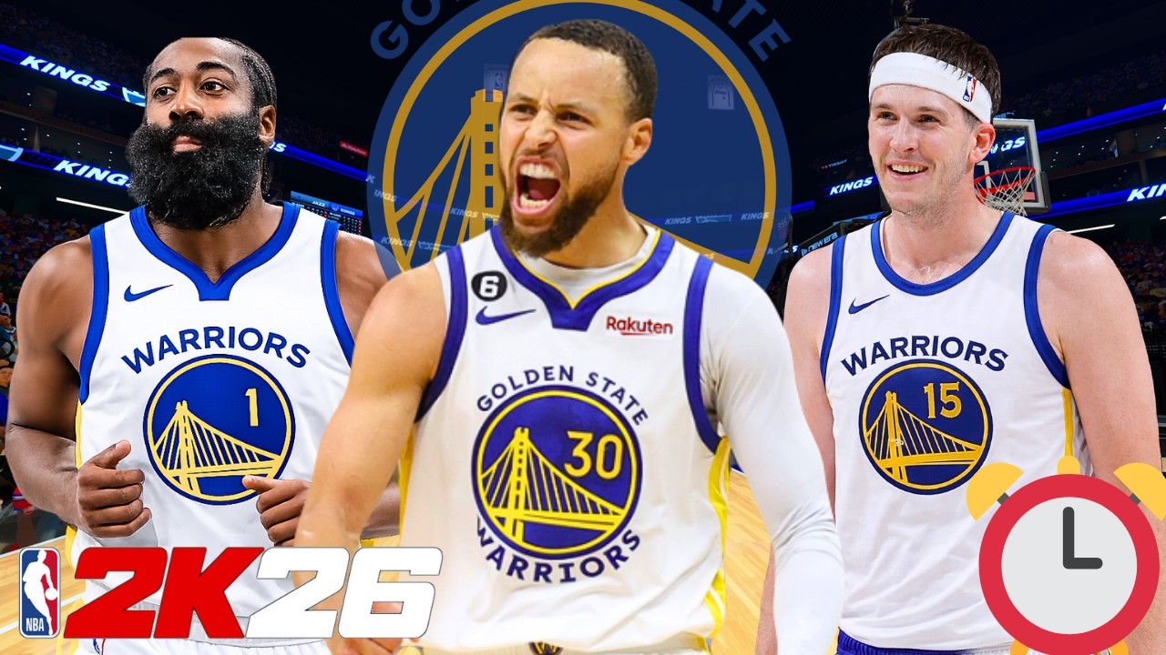 CAN I REBUILD THE WARRIORS IN 10 MINUTES ON NBA 2K26?