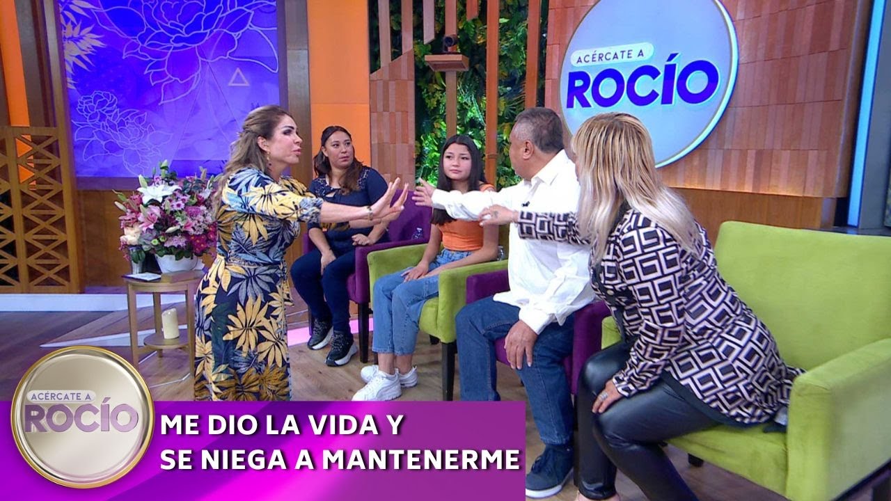 Me dio la vida y se niega a mantenerme | Programa 13 de marzo del 2024 | Acércate a Rocío