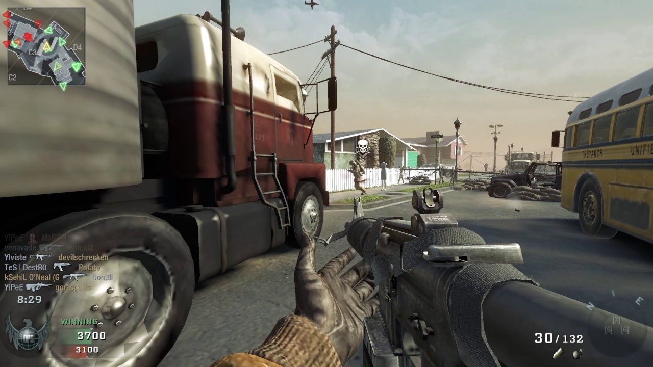 Call of Duty Black Ops multiplayer COMMANDO Gameplay