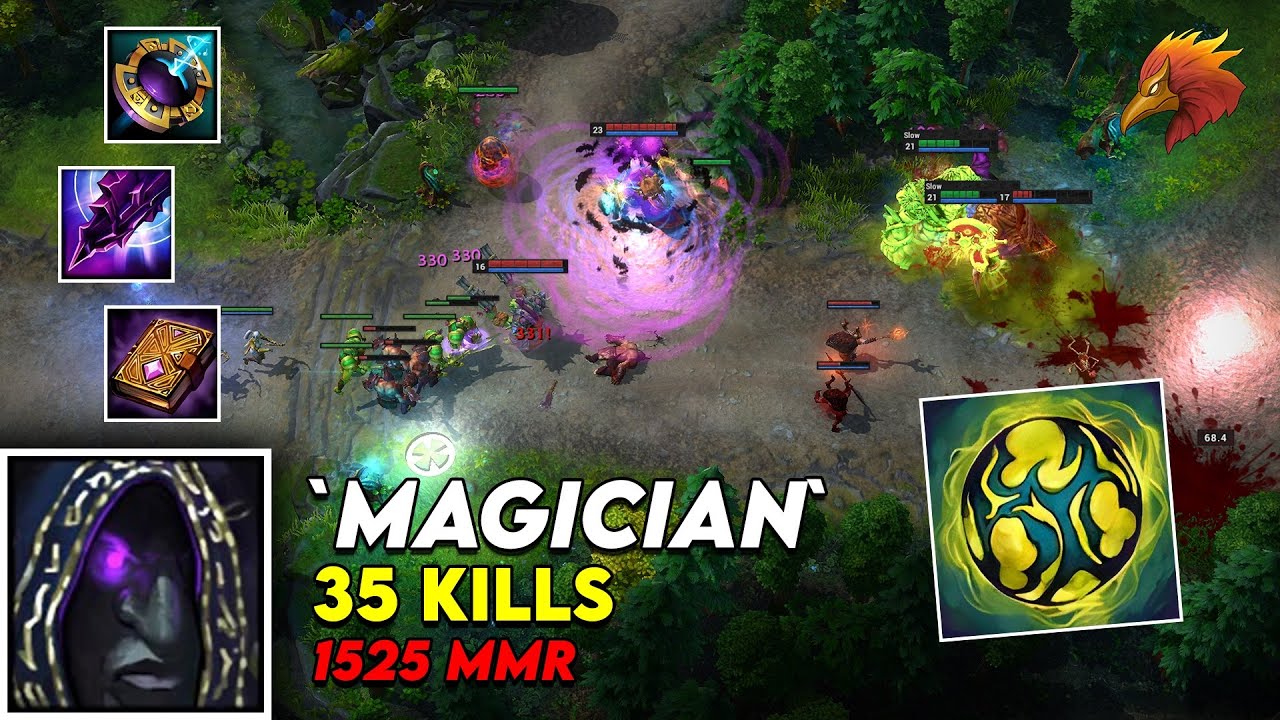 HON Reborn Wretched Hag - `magician` 1525 MMR