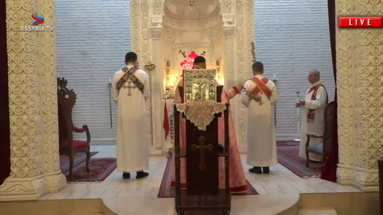 Holy Mass from the Syriac Orthodox St. Peter's Church in Hallonbergen, Sweden