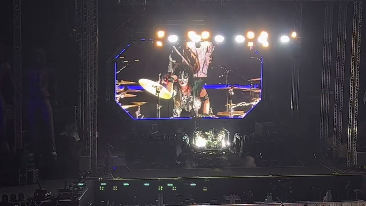 Eric Singer Drum solo Verona 11/07/2022