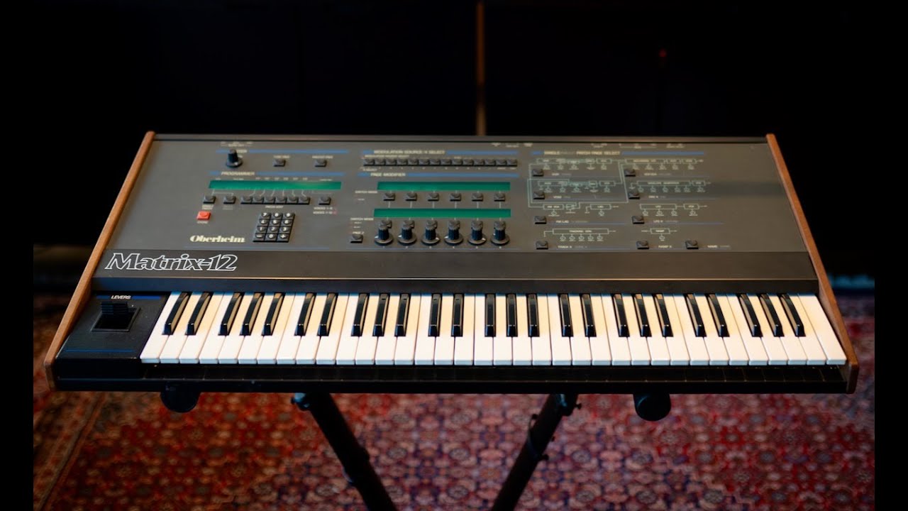 Bob Moog Foundation Winter 2025 Raffle for a Fully Restored, Signed Oberheim Matrix-12 Synthesizer!