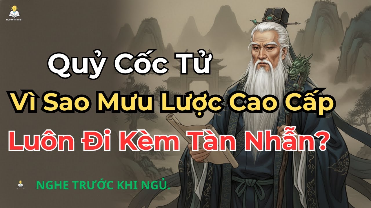 Vì sao mưu lược cao cấp luôn đi kèm tàn nhẫn? Ngộ Minh Triết Audio