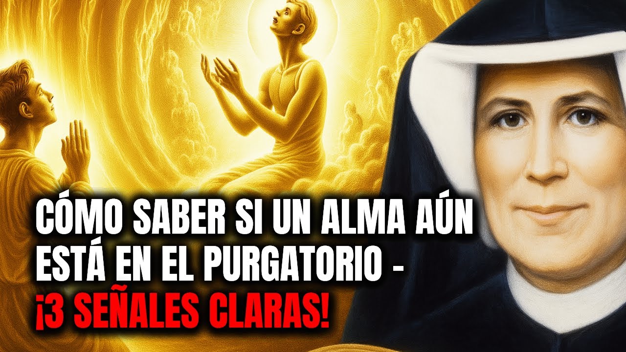 Cómo saber si un alma aún está en el purgatorio – ¡3 señales claras! | Santa Faustina Kowalska