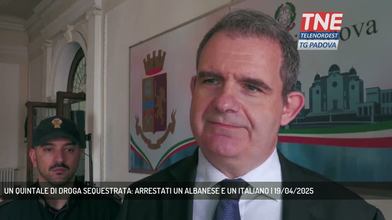 UN QUINTALE DI DROGA SEQUESTRATA: ARRESTATI UN ALBANESE E UN ITALIANO | 19/04/2025