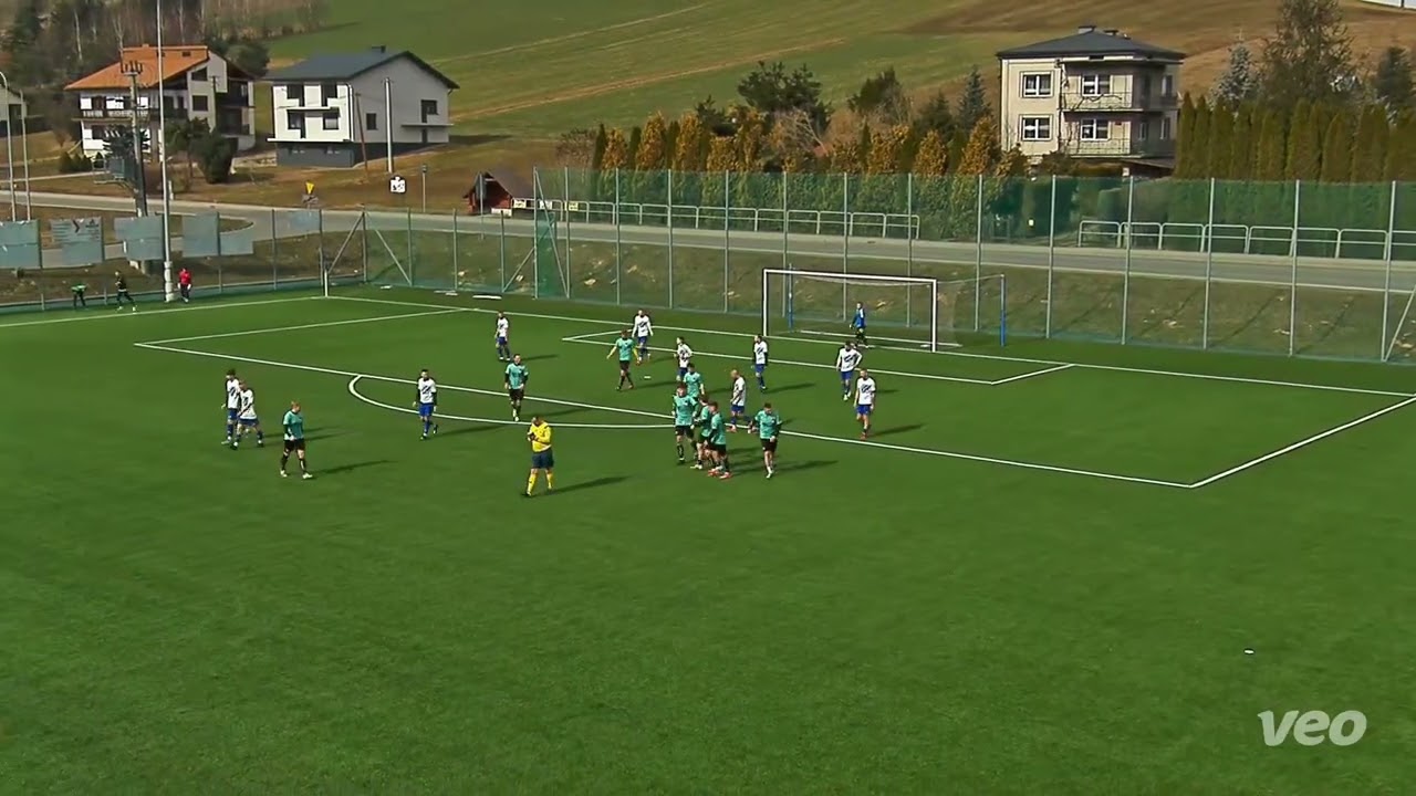 Bramki z meczu Sparing ULKS Korzenna - Harnaś Tymbark 3:3 - 8.03.2026r. - VEO