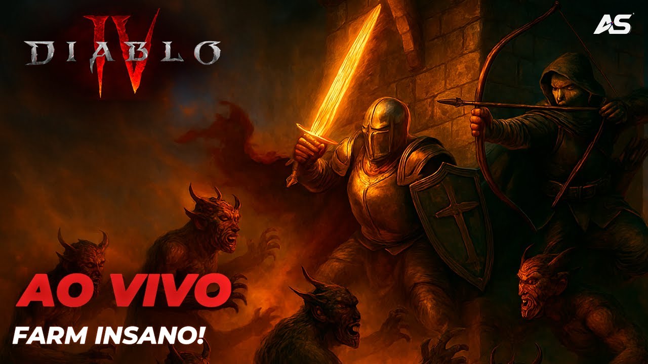 Diablo 4 Temporada 11: Sombras e Luz | Paladino & Rogue.