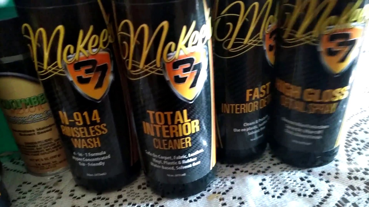 Mckees 37 Auto Detailing Supplies Unboxing