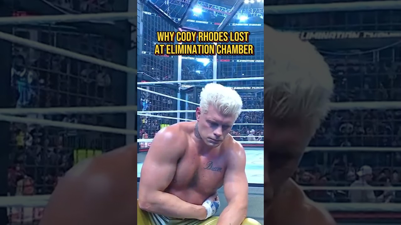 Коди Роудса ограбили?! Шокирующий поворот сюжета на Elimination Chamber 2026: объяснение #wwe #wr...