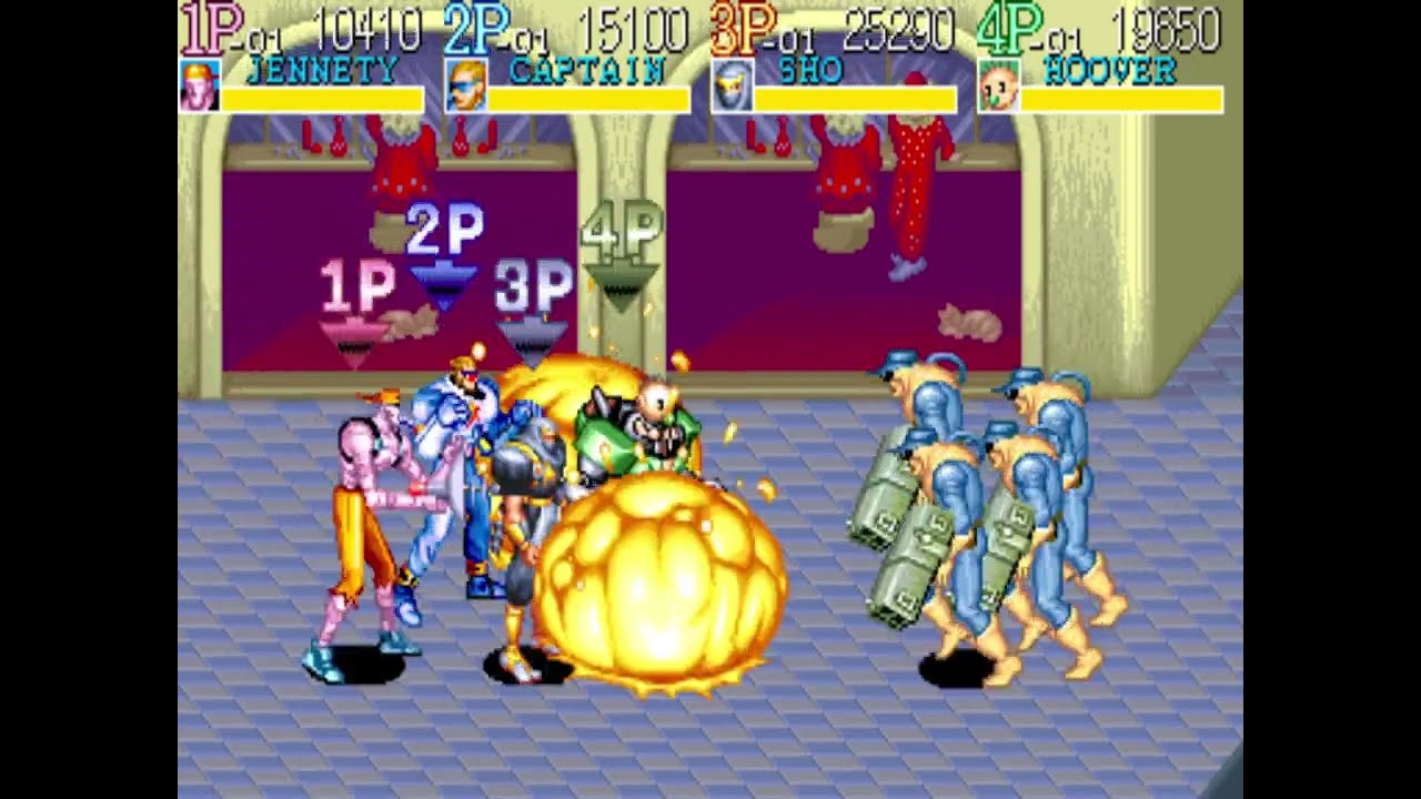 [Captain Commando] 4 Players ALL (no death)