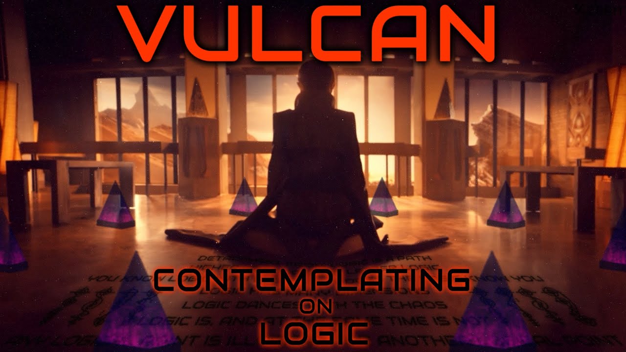 🌈Vulcan | Contemplating On Logic | Surak's Sutra Translation | Folk Ambience