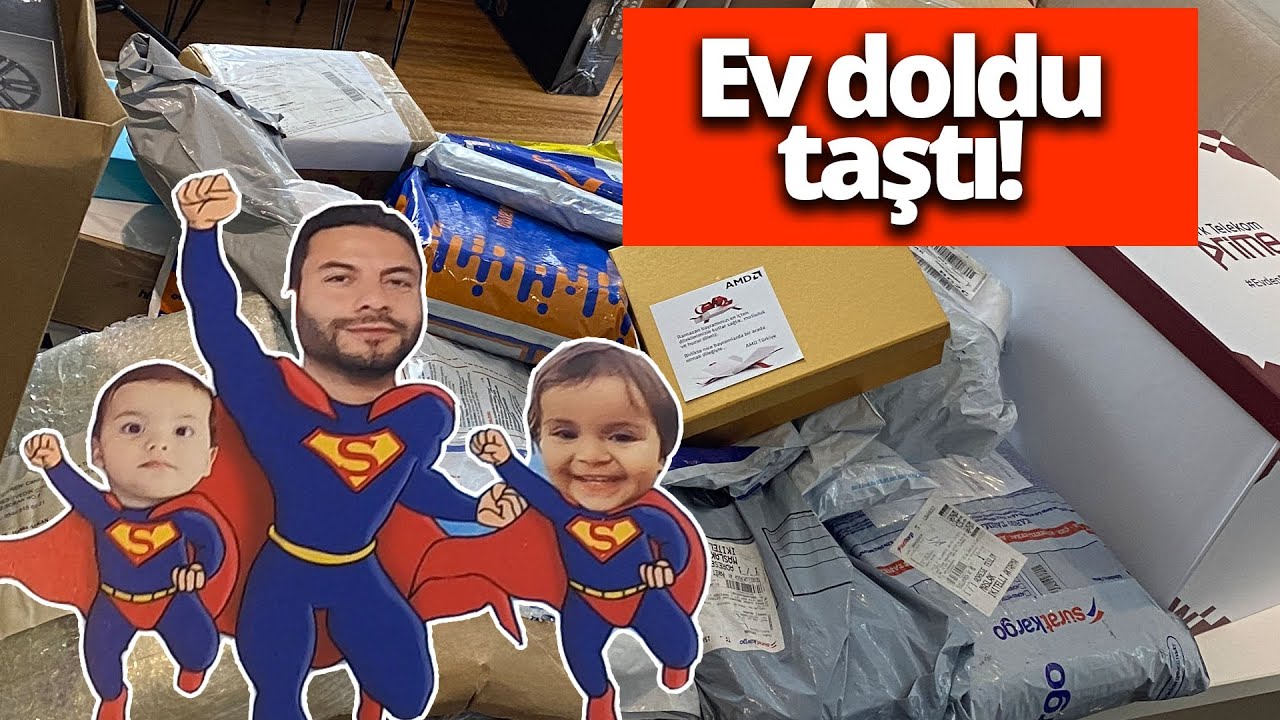 MARKALARDAN GELEN KUTULARI AÇIYORUM (Size hediyeler var)