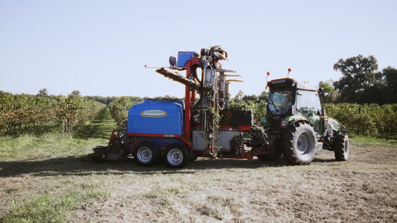 Irroratrice L'Arcobaleno modello TRM Cimatrice con tagliaerba TB