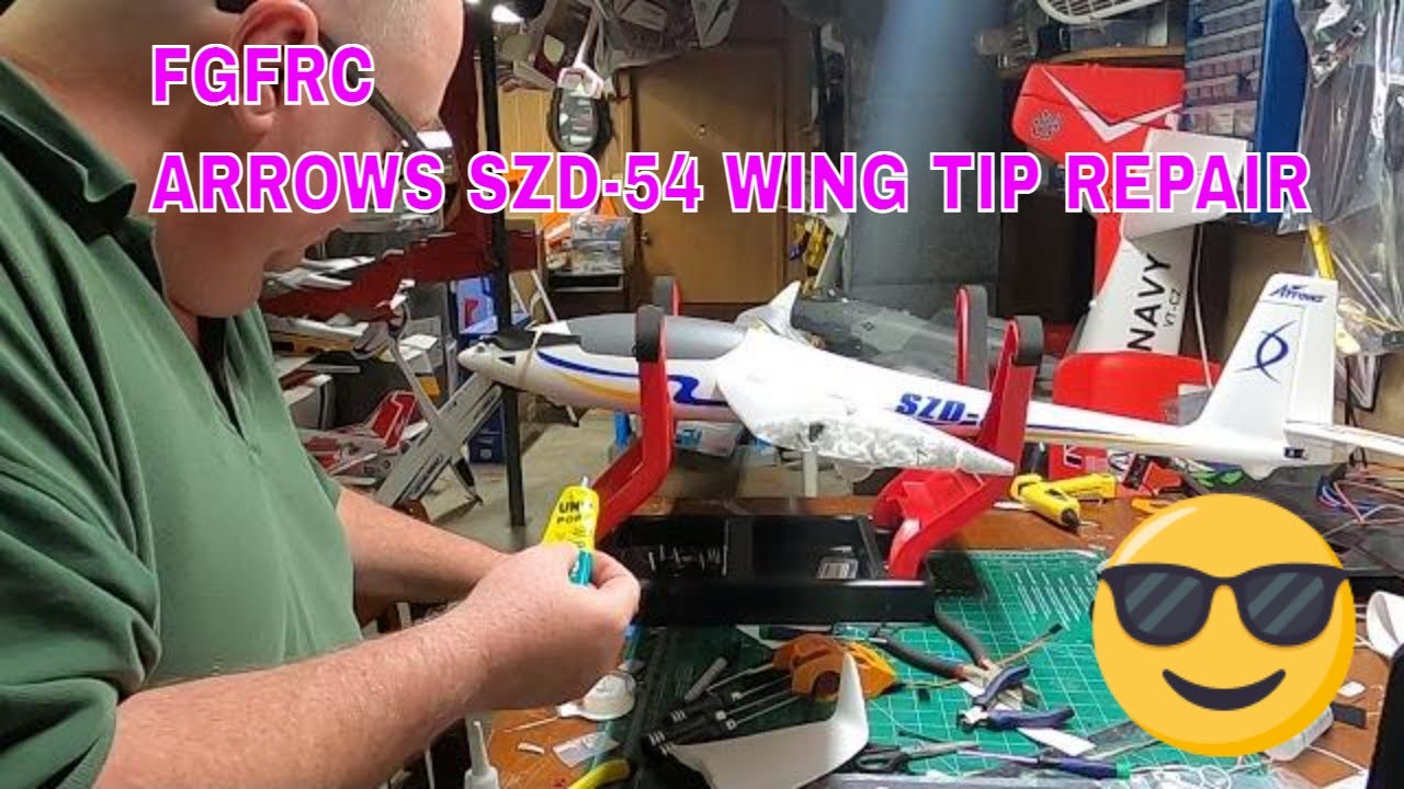 HOW I REPAIRED THE ARROWS SZD 54 BY FGFRC!