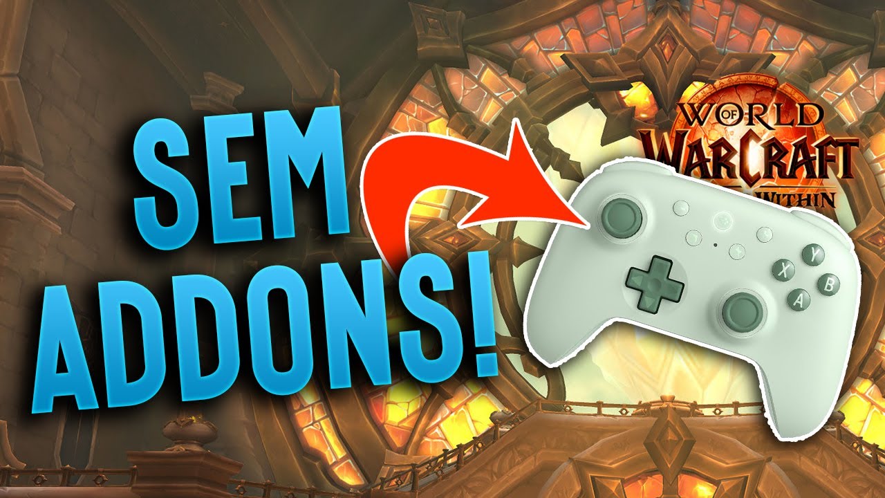 Como Jogar World of Warcraft Com Um Controle!