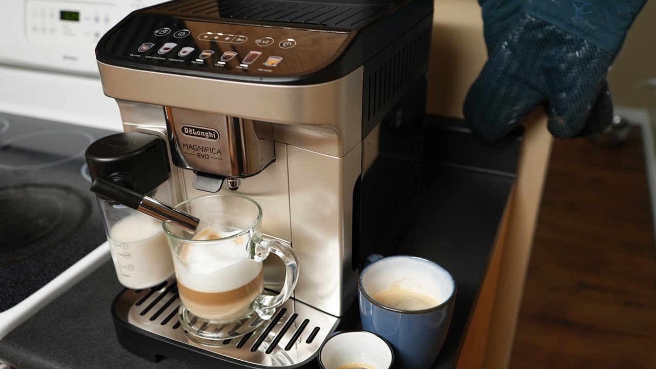 Тестирование 3 напитков с De'Longhi Magnifica Evo