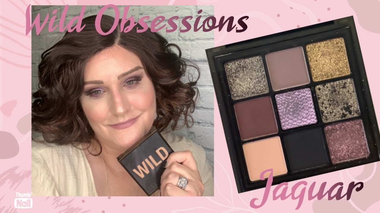 🐒LET'S GET WILD!|HUDA BEAUTY WILD OBSESSIONS JAGUAR PALETTE|Look and Review|SMOKEY EYE DREAM!👁