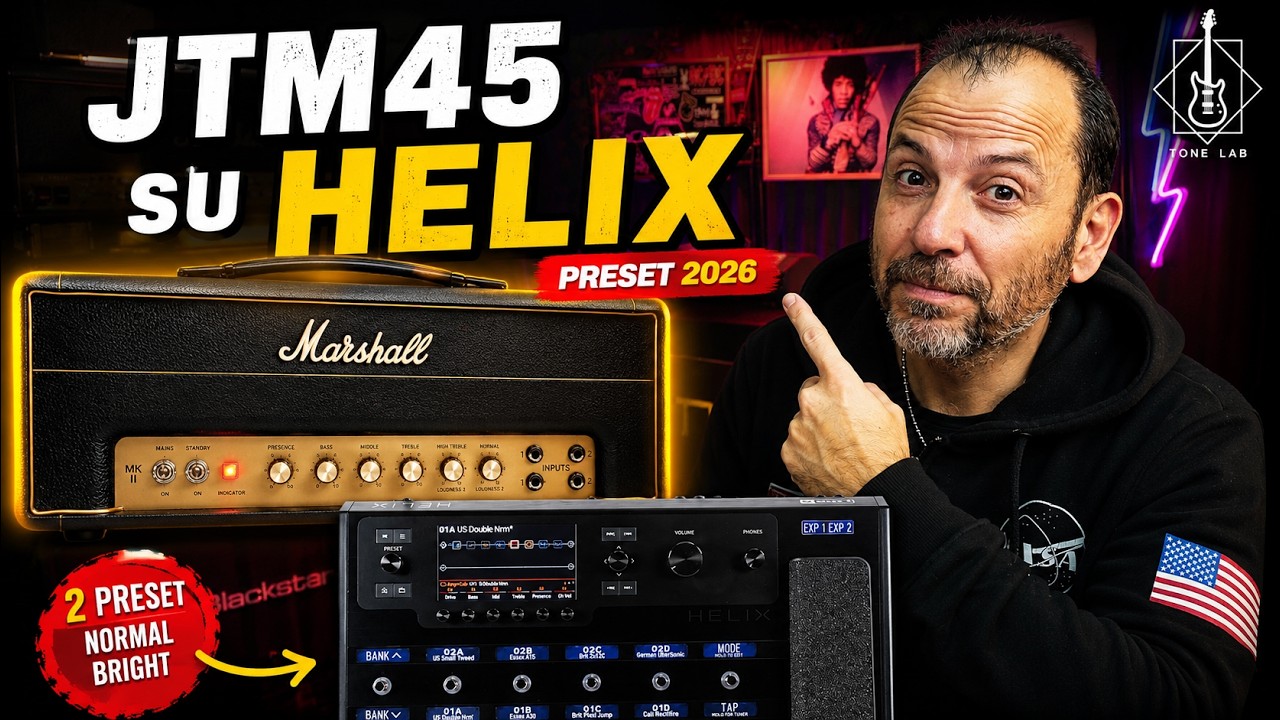 Marshall® JTM45 - Line6 Helix Floor/Native ( New preset 2026)