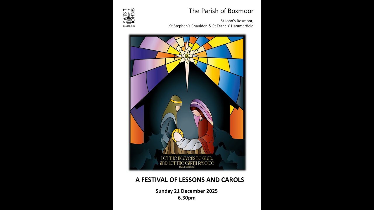 Festival of 9 Lessons and Carols (21/12/2025)