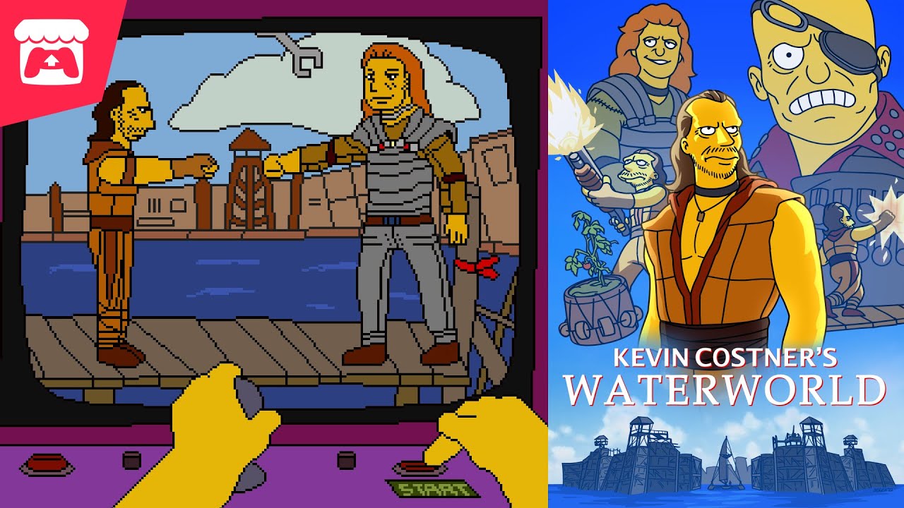 Kevin Costner's Waterworld (100% True End, All Hidden Pages)