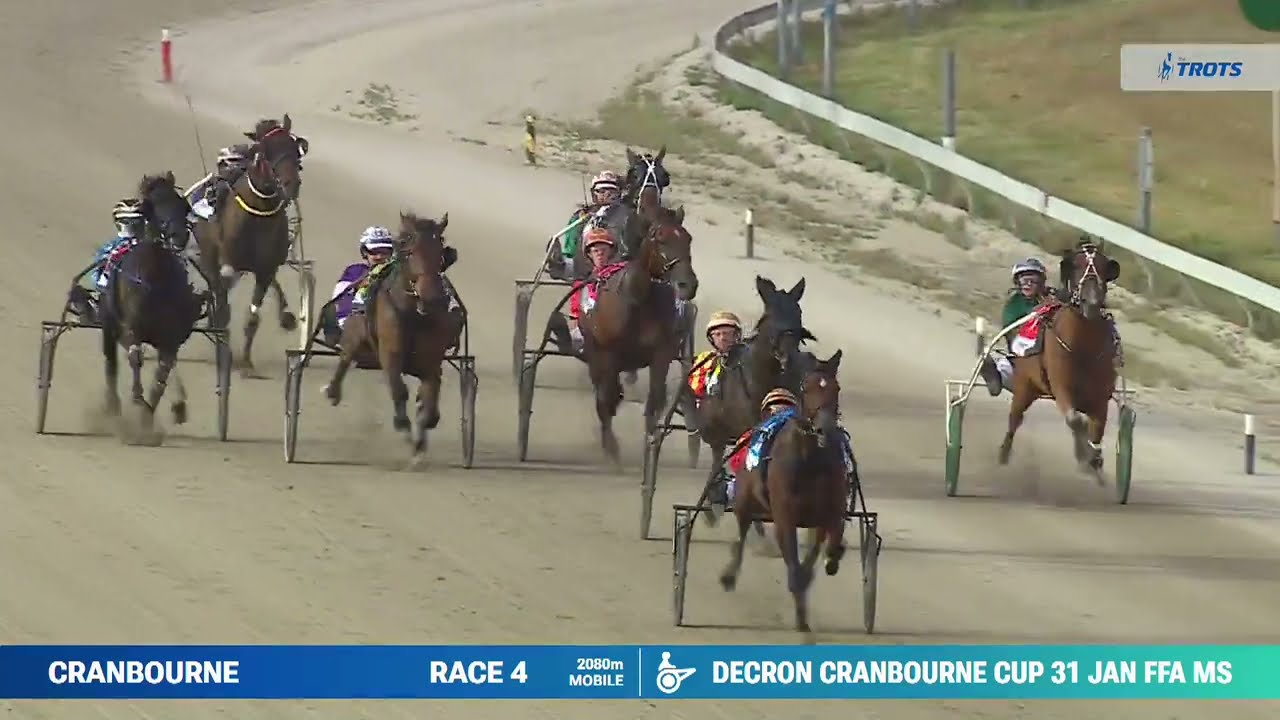 2026 Decron Cranbourne Gold Cup Trotters FFA 2080M Cranbourne AU : Jilliby Ballerini (1:57:8)