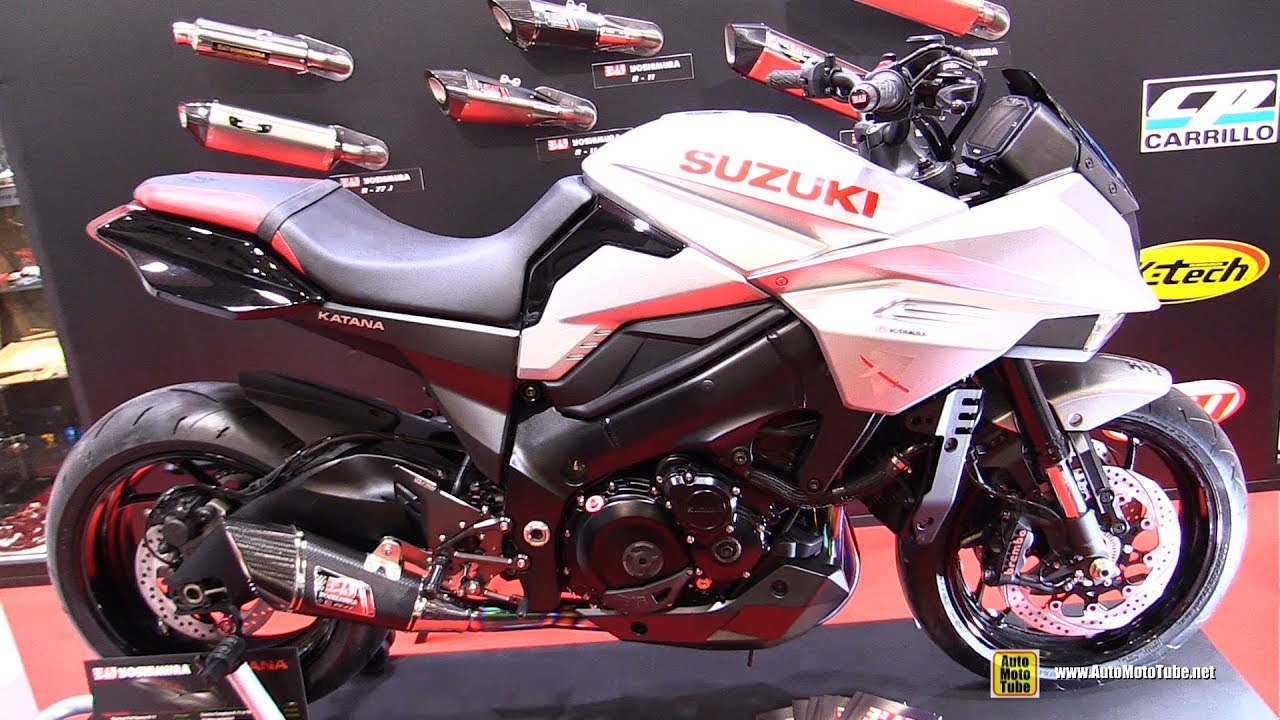 2019 Suzuki Katana - Walkaround - Debut at 2018 EICMA Milan