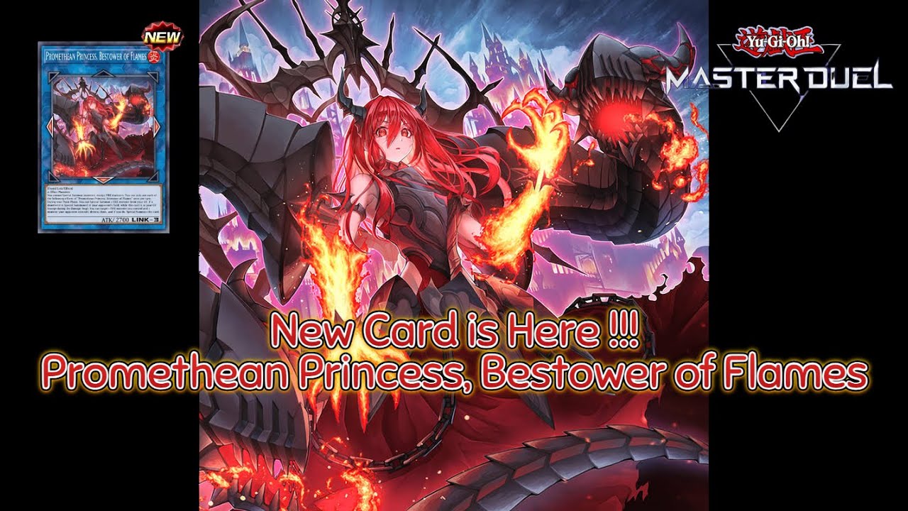 *NEW* Promethean Princess, Bestower of Flames in Noble Rescue-ACE Deck! [Yu-Gi-Oh! Master Duel]