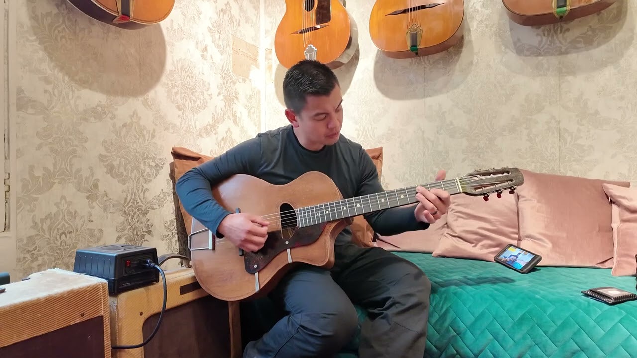 Guitar Comparison - Gibson L5, Siro Burgassi, Favino, Selmer, Di Mauro - Galerie Casanova