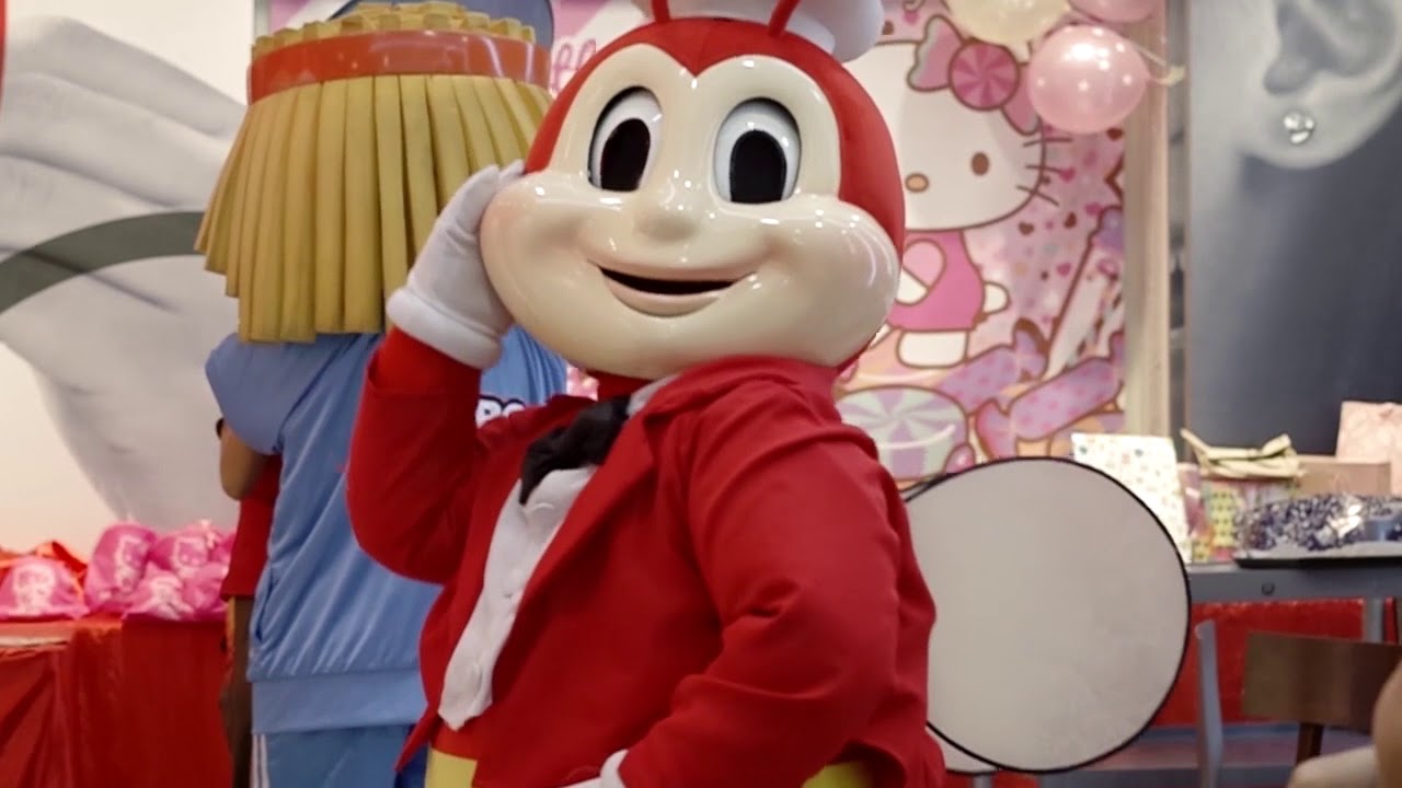 Jollibee mascot dance gone wrong