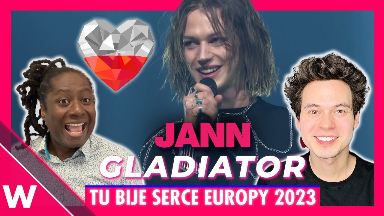 🇵🇱 Jann Gladiator Reaction | Poland Eurovision 2023 national final