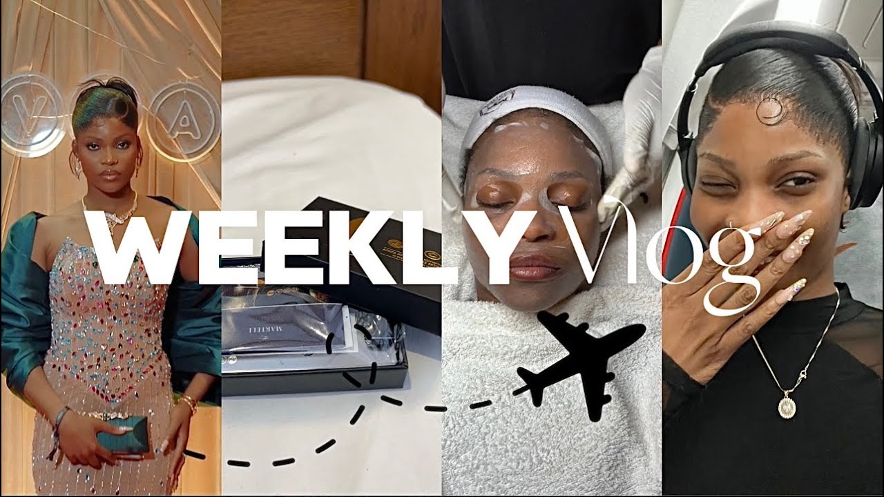 AMVCA 2025 Week in My Life | Beauty Prep, Dress Fitting & Travel Chaos!