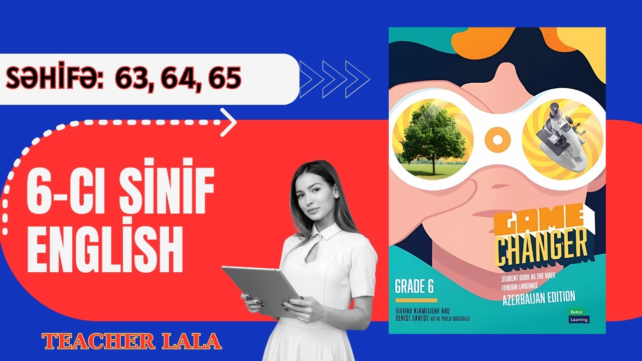 6-cı Sinif  İngilis Dili səh.  63, 64, 65  // #englishlanguage  #raufmirzeyev