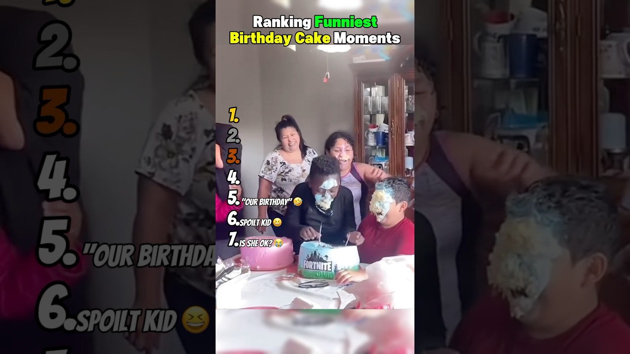 Ranking Funniest Birthday Cake Moments 😂