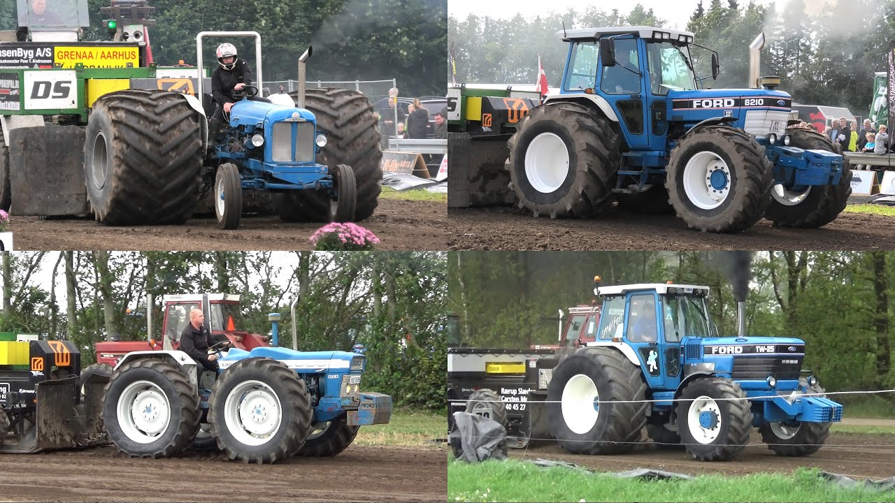 Ford Tractor Pulling in Denmark, Videos
