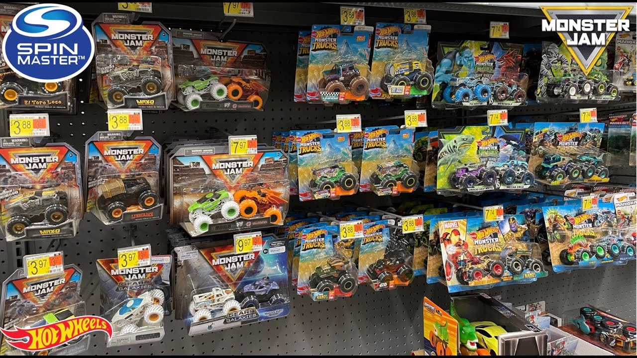 $100 Monster Jam Diecast SPENDING SPREE At WALMART