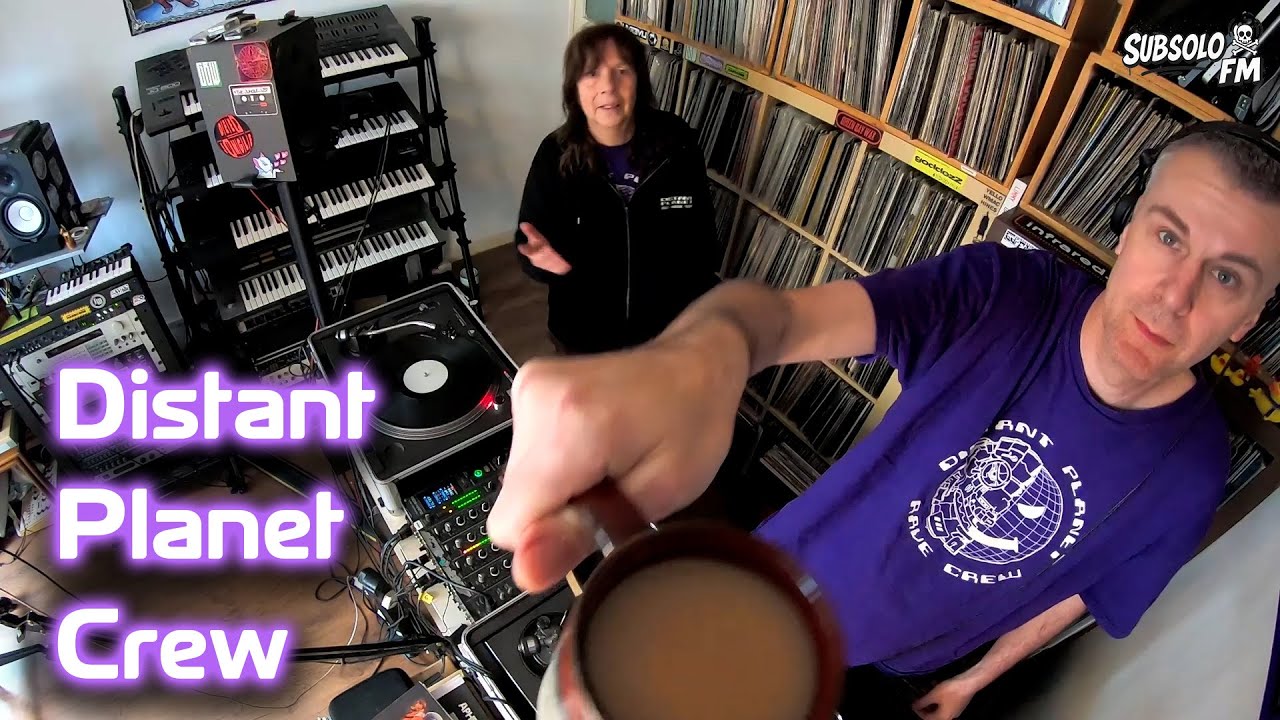 Louise Plus One & Hughesee | Oldskool JUNGLETEKNO VINYL mix || 021 Distant Planet Crew