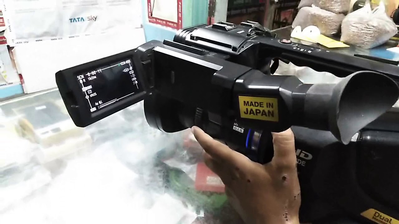 Panasonic MDH2 Manual Setting Kaise Set Kare !! Iris,White Balance,Gain, Shutter Speed, Hindi Me
