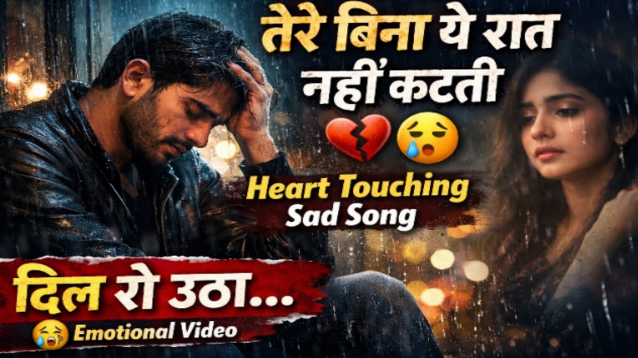 तेरे बिना ये रात नहीं कटती 💔 | Heart Touching Sad Song 2026 | Hindi Breakup Song