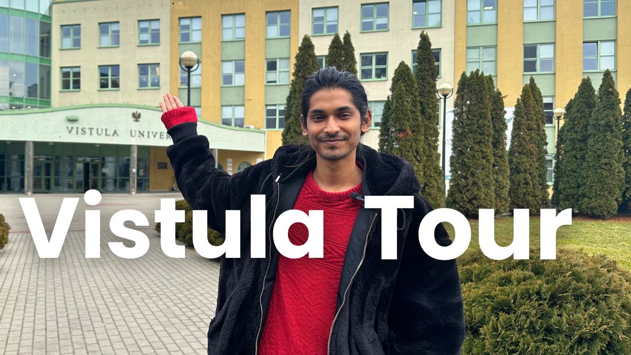 Vistula University Tour in HINDI 🇮🇳🔥