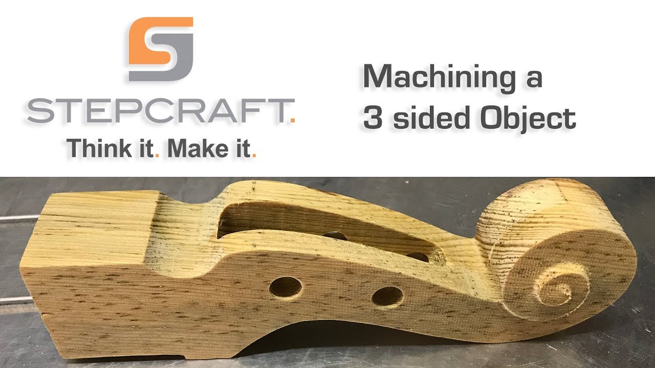 3 Side Scroll Head with Stepcraft and the 3D probe