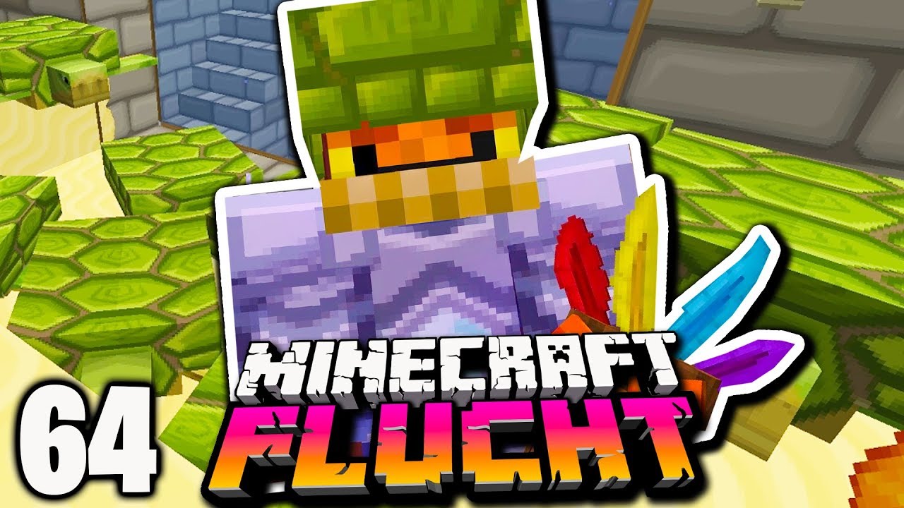 Wir bauen die SCHILDKRÖTEN-RÜSTUNG! ☆ Minecraft FLUCHT #64