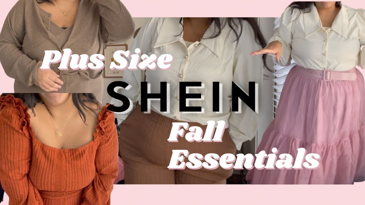 Fall SHEIN Essentials Try On Haul -  Plus Size Workwear and Casual