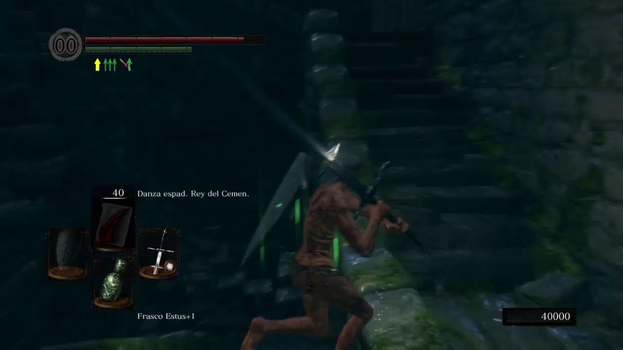 Dark Souls derrotando a siff