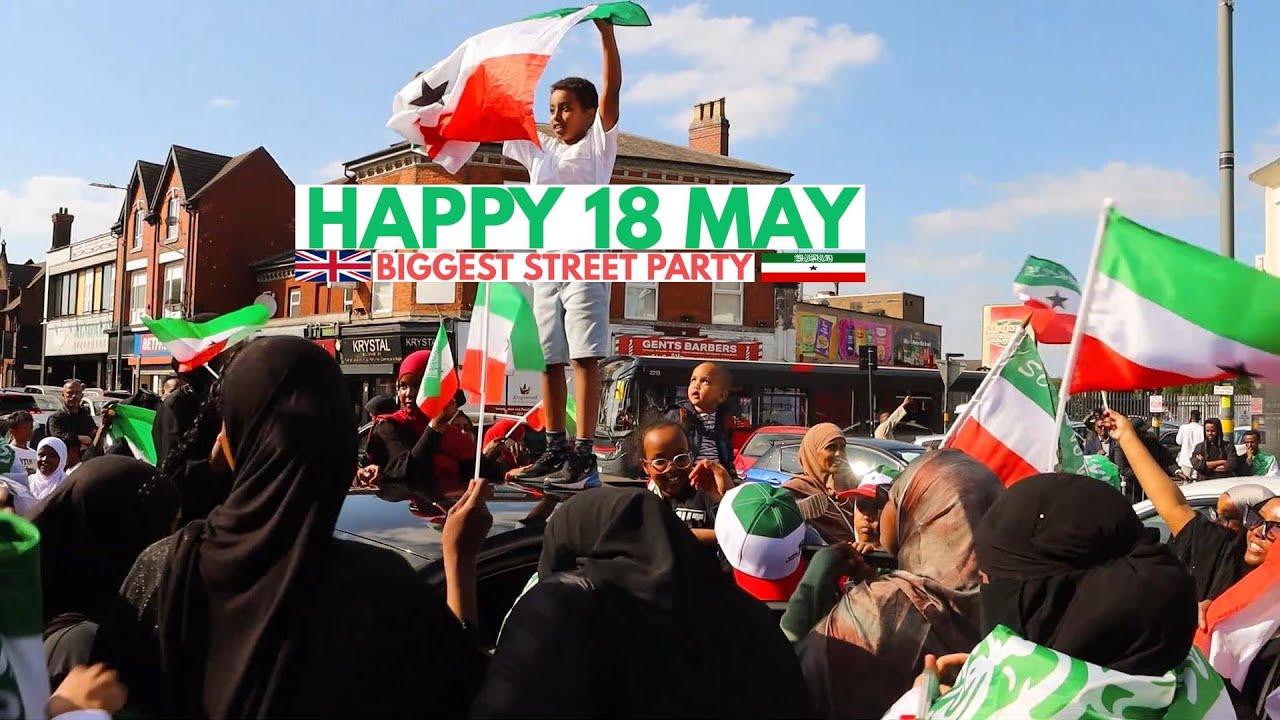 HAPPY SOMALILAND INDEPENDENCE DAY | BIGGEST BLOCK PARTY | BIRMINGHAM UK 18 MAY 2025